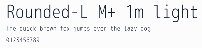 Rounded-L M+ 1m light預覽圖