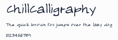 ChillCalligraphy預覽圖
