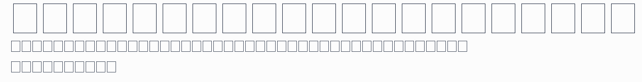 IBM Plex Sans TC Thin預覽圖