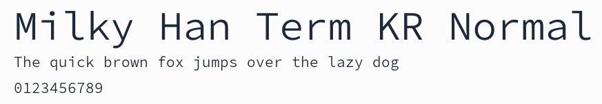 Milky Han Term KR Normal預覽圖