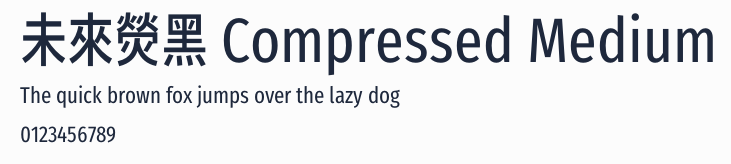 未來熒黑 Compressed Medium預覽圖