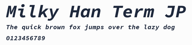 Milky Han Term JP預覽圖
