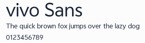 vivo Sans預覽圖