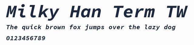 Milky Han Term TW預覽圖