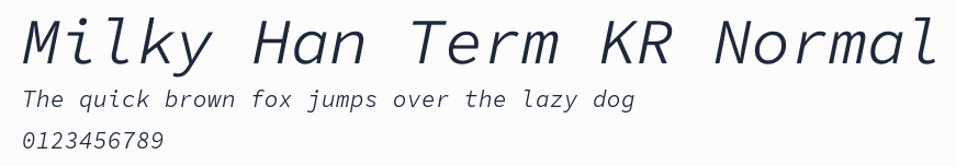 Milky Han Term KR Normal預覽圖