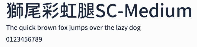 獅尾彩虹腿SC-Medium預覽圖