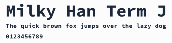 Milky Han Term J預覽圖