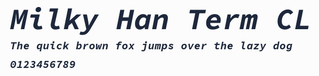 Milky Han Term CL預覽圖