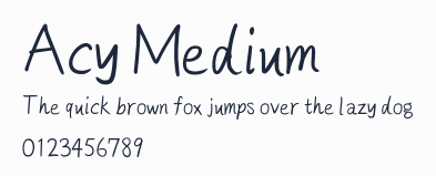Acy Medium預覽圖