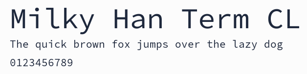 Milky Han Term CL預覽圖