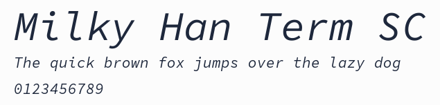 Milky Han Term SC預覽圖