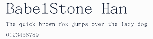 BabelStone Han