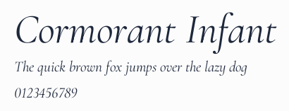 Cormorant Infant預覽圖