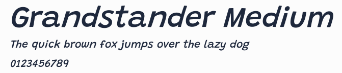 Grandstander Medium預覽圖