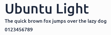 Ubuntu Light預覽圖
