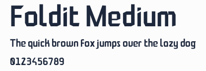 Foldit Medium預覽圖