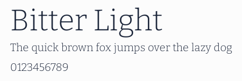 Bitter Light