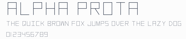 Alpha Prota預覽圖
