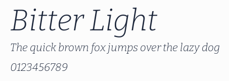 Bitter Light