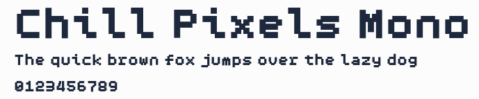 Chill Pixels Mono預覽圖