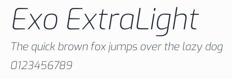 Exo ExtraLight預覽圖