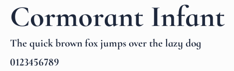 Cormorant Infant預覽圖