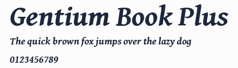 Gentium Book Plus預覽圖