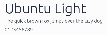 Ubuntu Light預覽圖