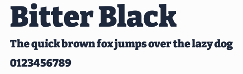 Bitter Black