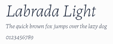 Labrada Light預覽圖