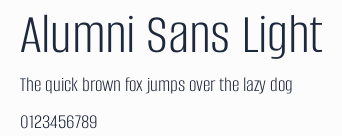 Alumni Sans Light預覽圖