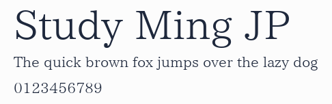 Study Ming JP預覽圖