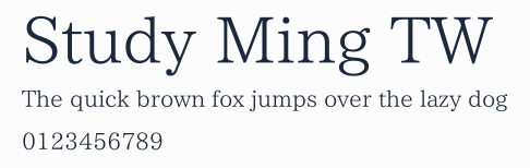 Study Ming TW預覽圖