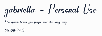 gabriella - Personal Use預覽圖