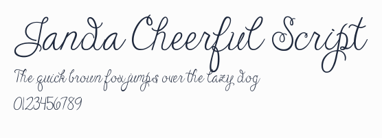 Janda Cheerful Script預覽圖