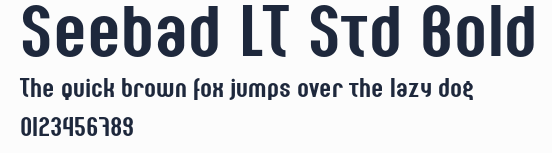 Seebad LT Std Bold