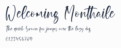 Welcoming Monthaile