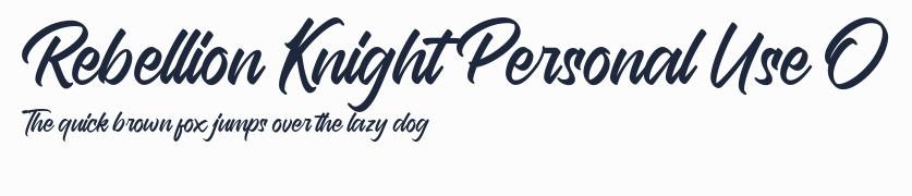 Rebellion Knight Personal Use O預覽圖