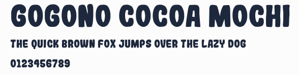 Gogono Cocoa Mochi