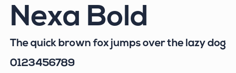 Nexa Bold
