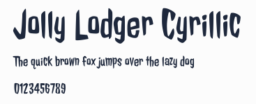 Jolly Lodger Cyrillic預覽圖