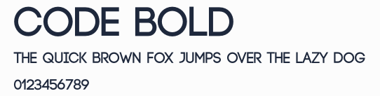 Code Bold