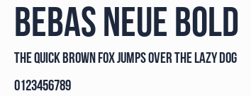 Bebas Neue Bold