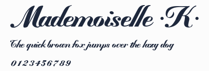 Mademoiselle ·K·