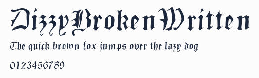 DizzyBrokenWritten預覽圖