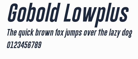 Gobold Lowplus預覽圖