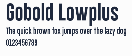 Gobold Lowplus預覽圖