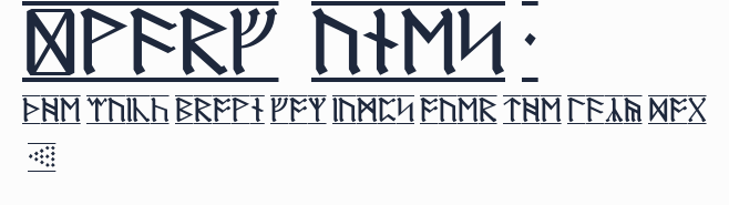 Dwarf Runes-1預覽圖