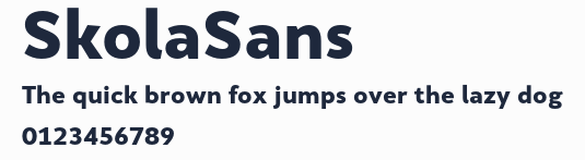 SkolaSans預覽圖