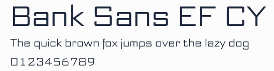 Bank Sans EF CY